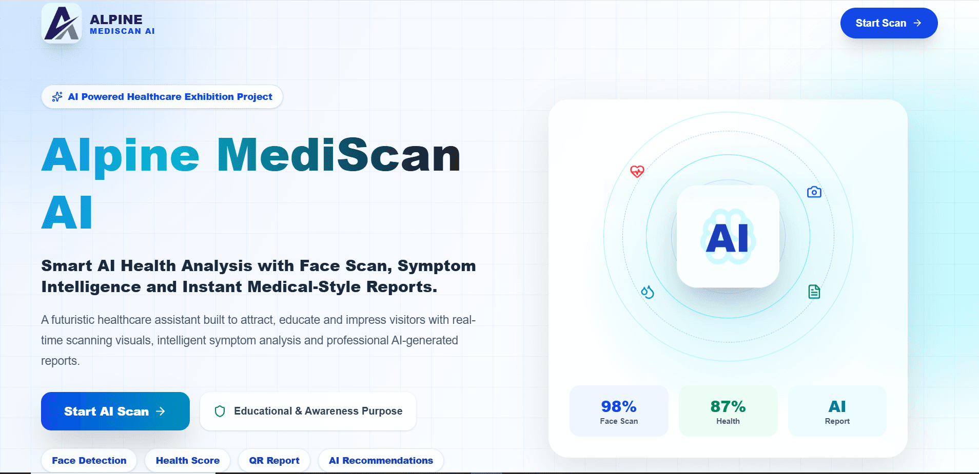 Alpine MediScan AI screenshot