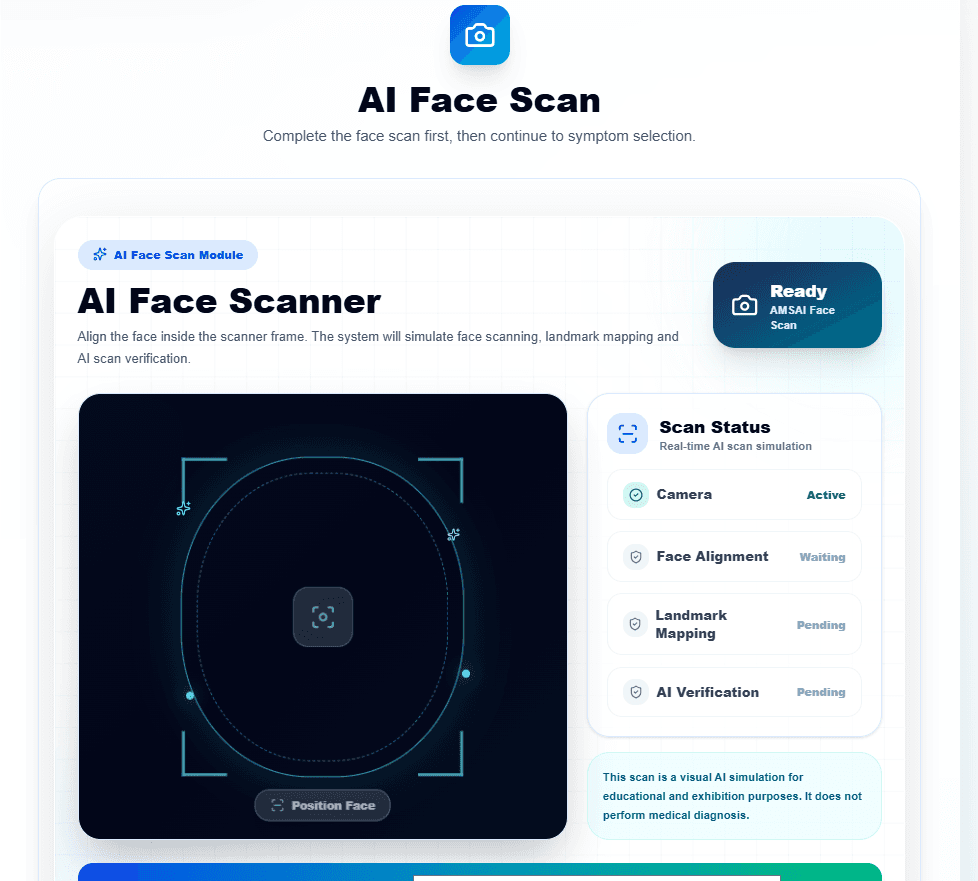 Alpine MediScan AI Face Scan